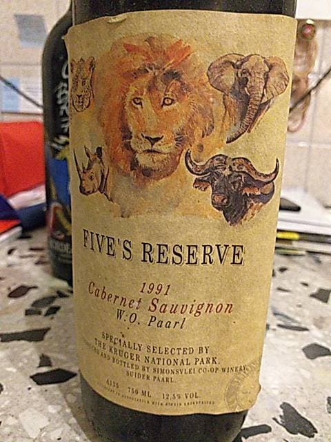 Five's Reserve Cabernet Sauvignon
