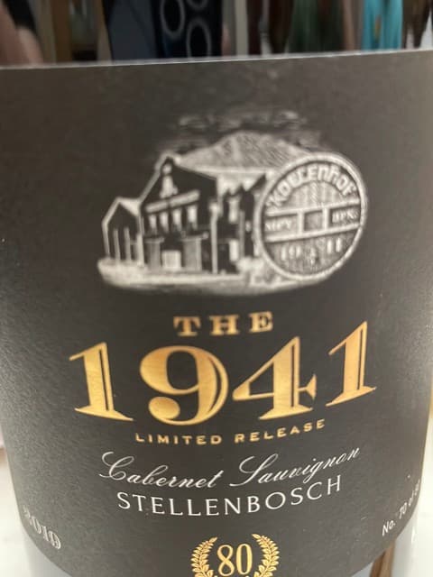 The 1941 Limited Release Cabernet Sauvignon