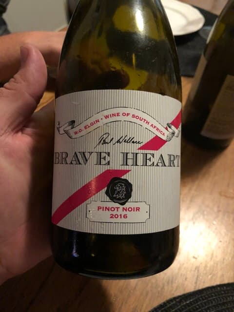 Brave Heart Pinot Noir
