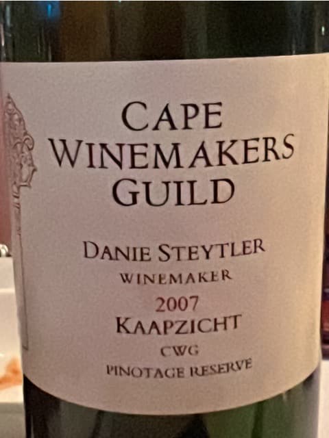 Cape Winemakers Guild	Cape Blend