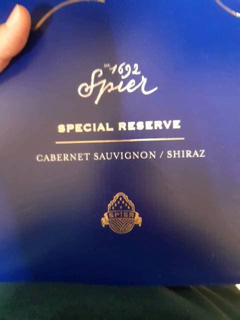 Special Reserve Cabernet Sauvignon - Shiraz