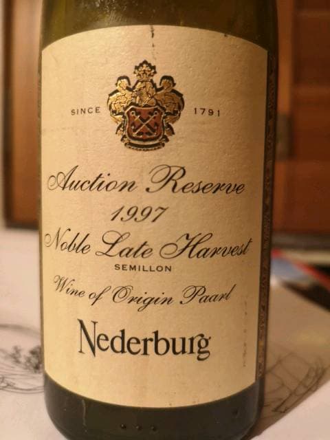 Auction Reserve Noble Late Harvest Sémillon