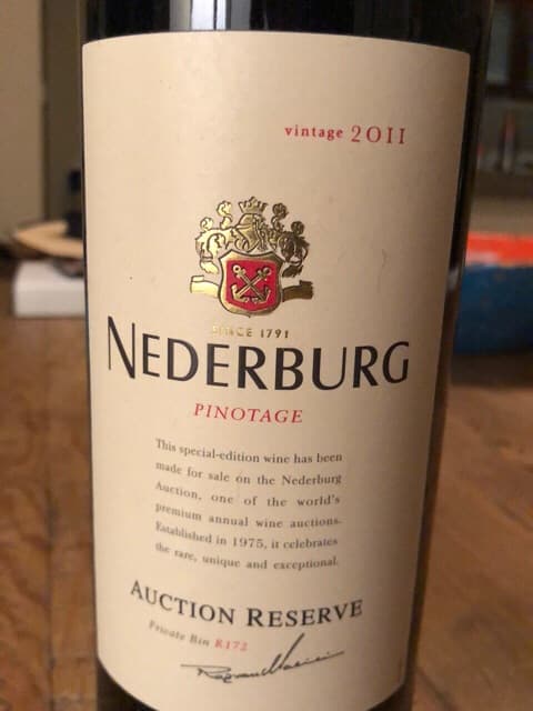 Auction Reserve Pinotage