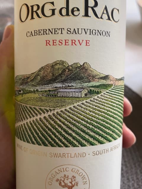 Reserve Cabernet Sauvignon