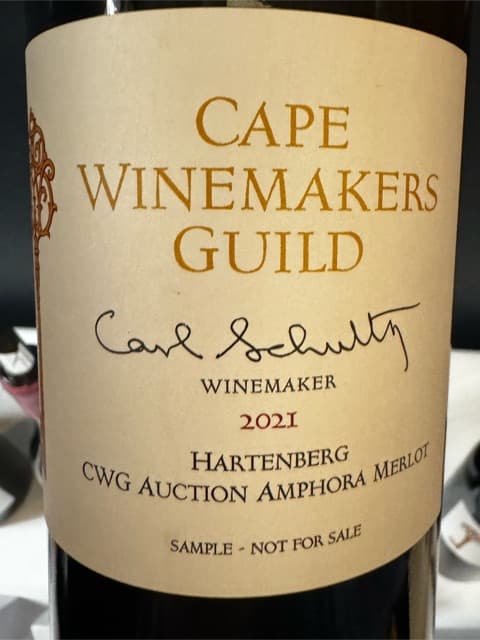 Cape Winemakers Guild Auction Amphora Merlot