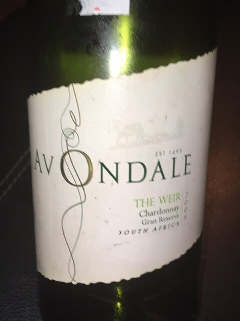 The Weir Gran Reserva Chardonnay