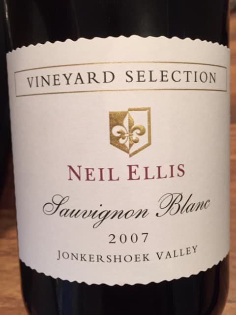 Vineyard Selection Jonkershoek Valley  Sauvignon Blanc