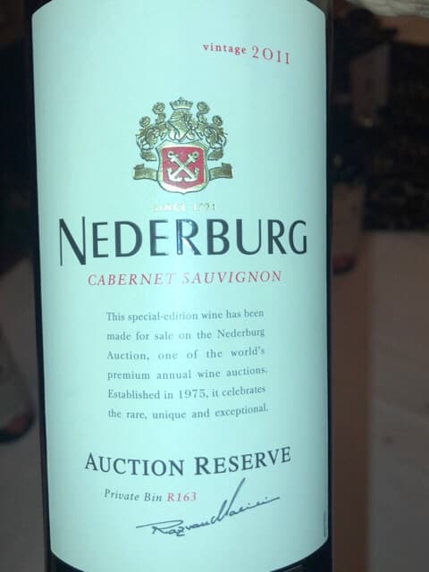Auction Reserve Cabernet Sauvignon