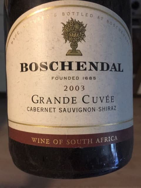 Grande Cuvée Cabernet Sauvignon - Shiraz