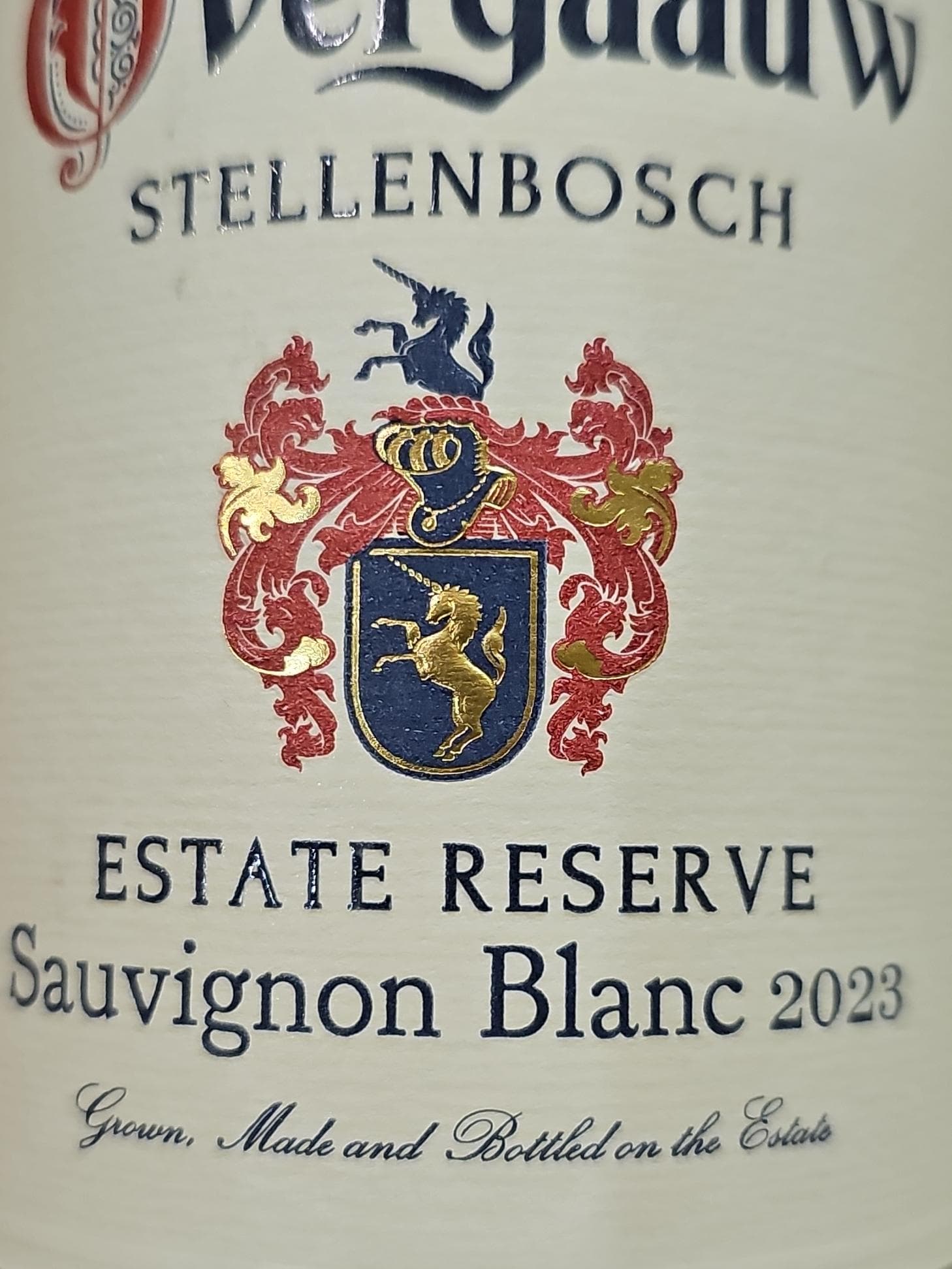 Estate Reserve Sauvignon Blanc