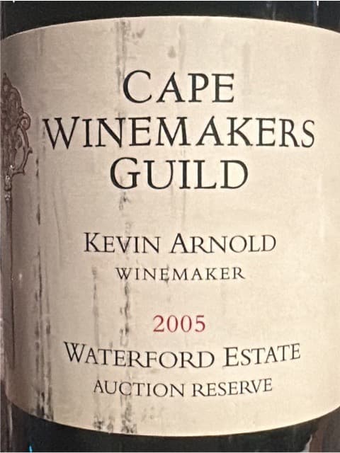 Cape Winemakers Guild Auction Reserve
