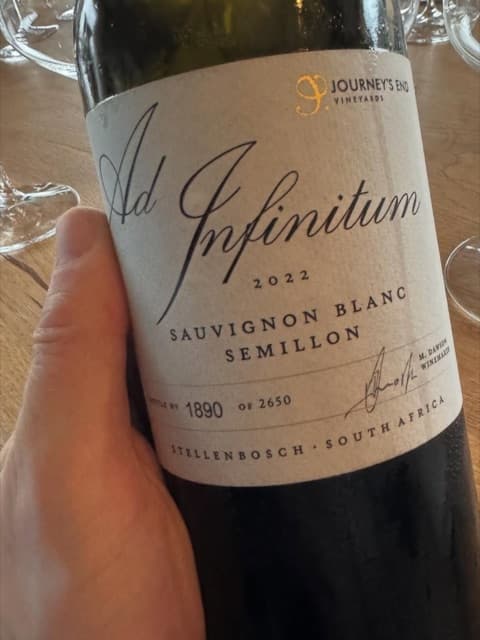 Ad Infinitum Sauvignon Blanc - Semillon