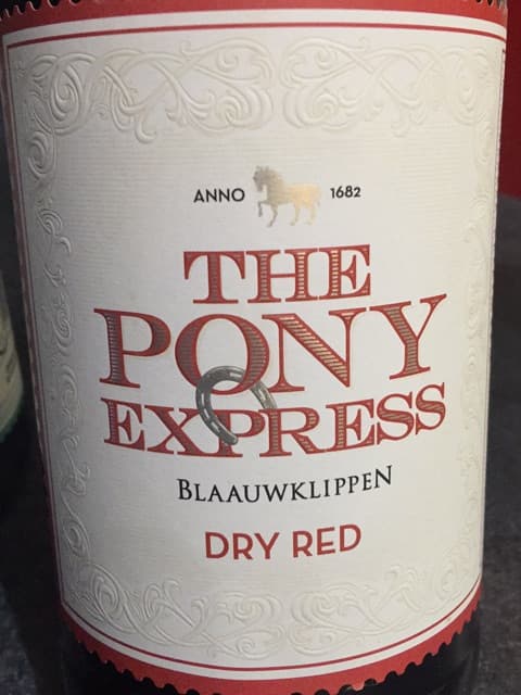 The Pony Express Dry Red