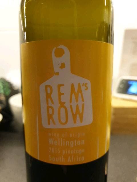 Rem's Row Pinotage