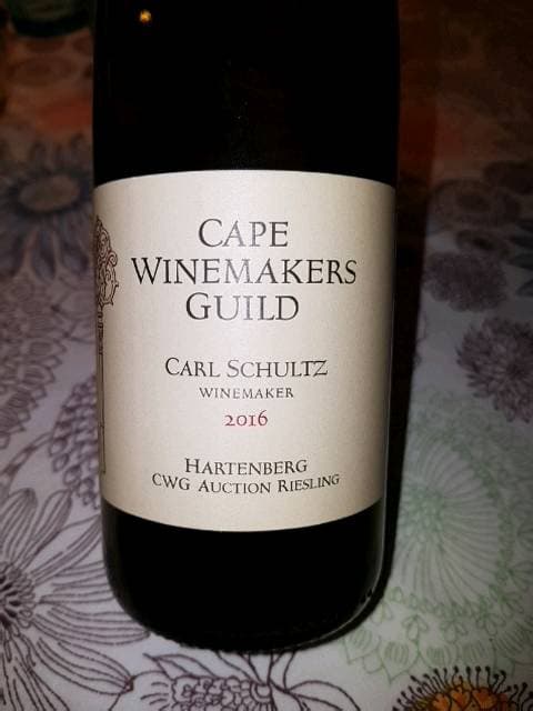 Cape Winemakers Guild Auction Weisser Riesling