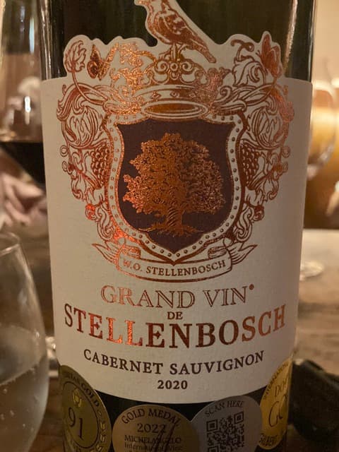 Grand Vin de Stellenbosch Cabernet Sauvignon