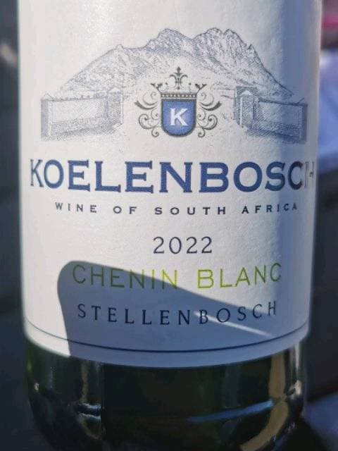 Koelenbosch Chenin Blanc