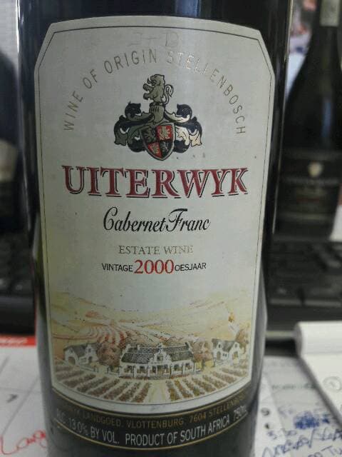 Uiterwyk Cabernet Franc