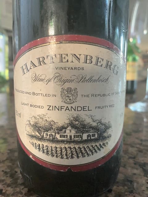 Natural Sweet Zinfandel