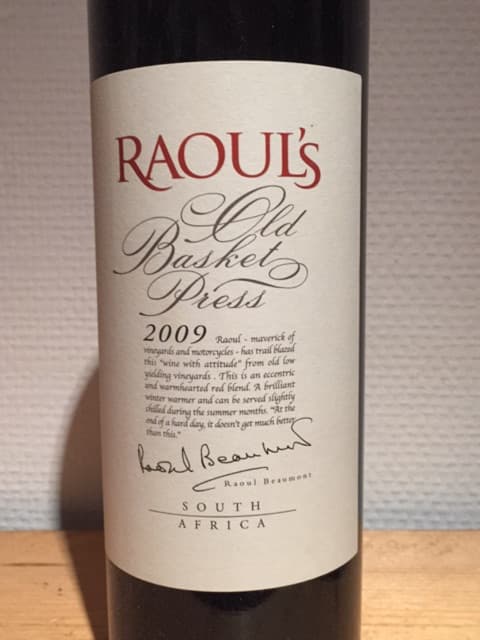 Raoul's Old Basket Press Red