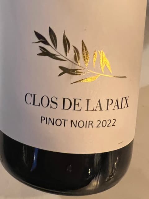Clos de la Paix Pinot Noir