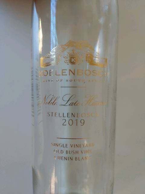 Noble Late Harvest Old Bush Chenin Blanc