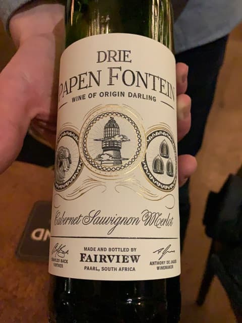 Drie Papen Fontein Cabernet Sauvignon - Merlot