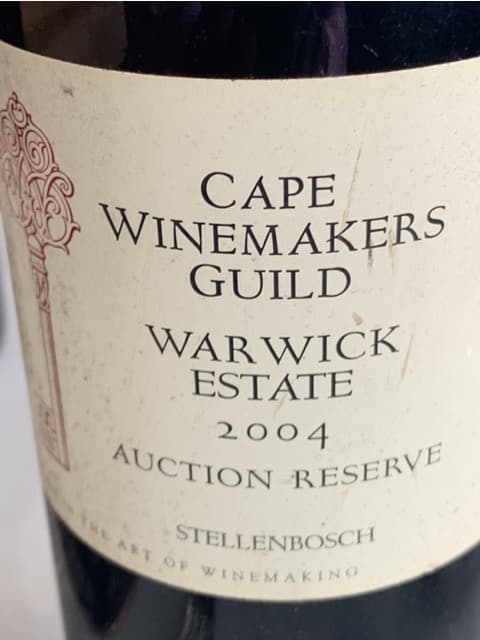 Cape Winemakers Guild Auction Reserve