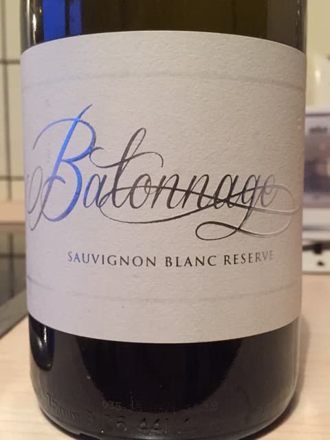 Batonnage Reserve Sauvignon Blanc