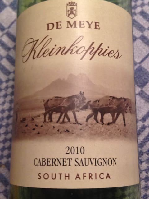 Kleinkoppies Cabernet Sauvignon