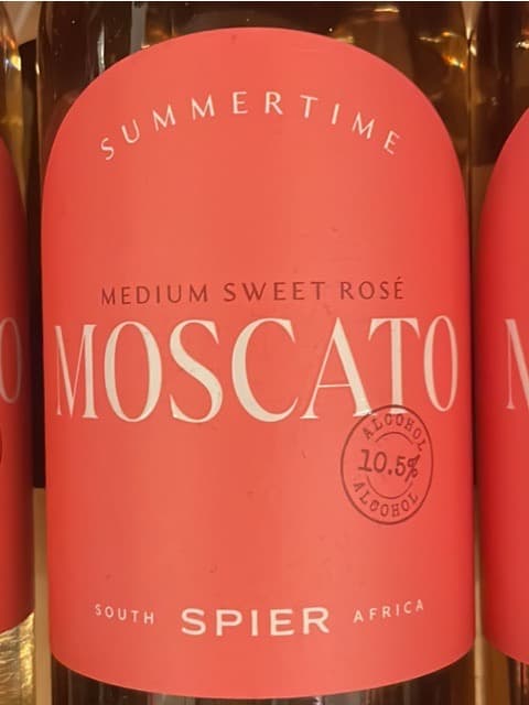 Moscato Medium Sweet Rosé