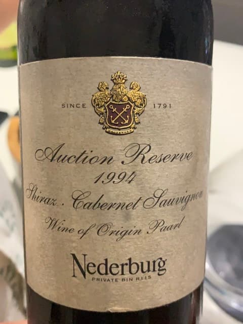 Auction Reserve Cabernet Sauvignon - Shiraz