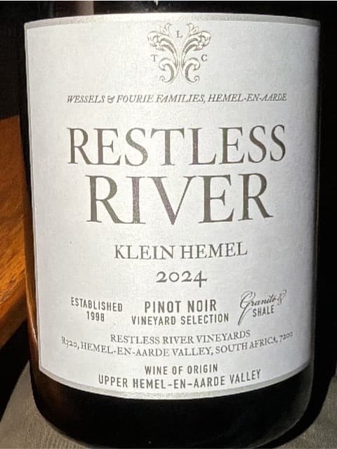 Klein Hemel Pinot Noir