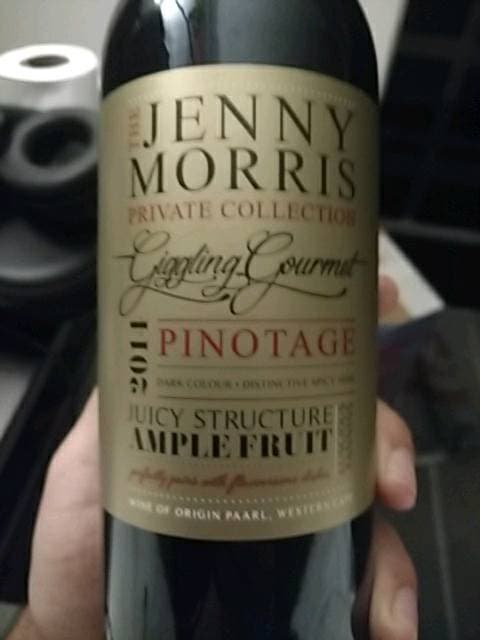 The Jenny Morris Pinotage Giggling Gourmet Private Collection