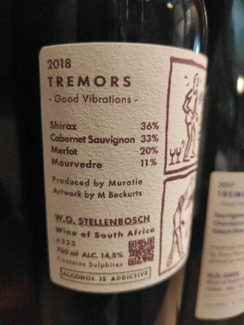 Tremors Red Blend