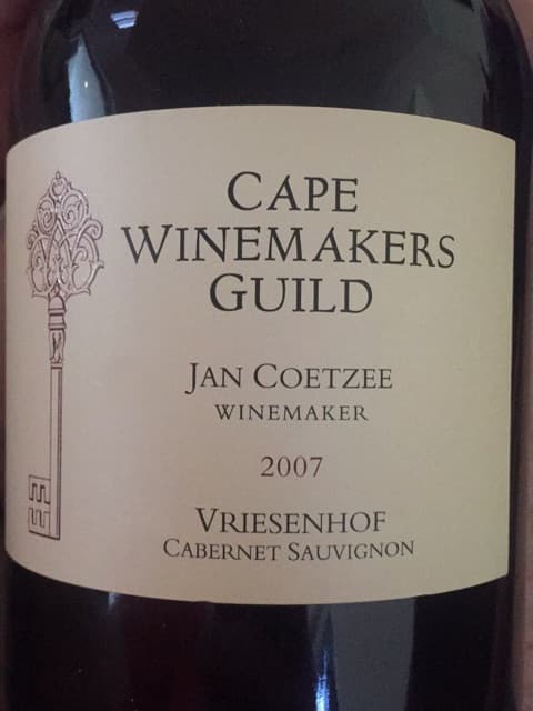 Cape Winemakers Guild Cabernet Sauvignon