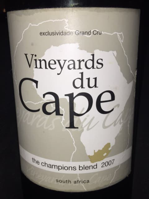 Vineyards Du Cape The Champions Blend