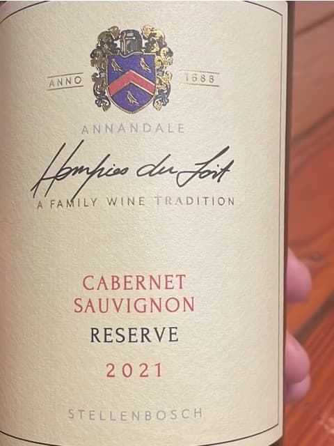 Hempies du Toit Reserve Cabernet Sauvignon