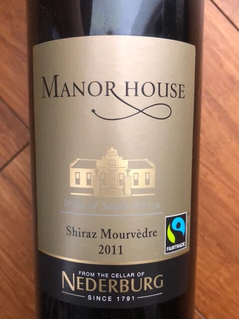 Manor House Shiraz -  Mourvedre