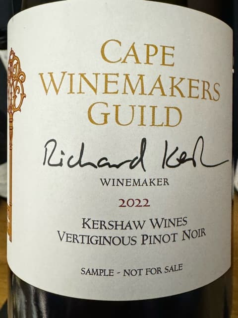 Cape Winemakers Guild Vertiginous Pinot Noir