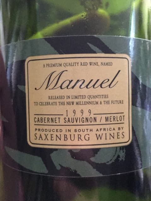 Manuel Cabernet Sauvignon - Merlot