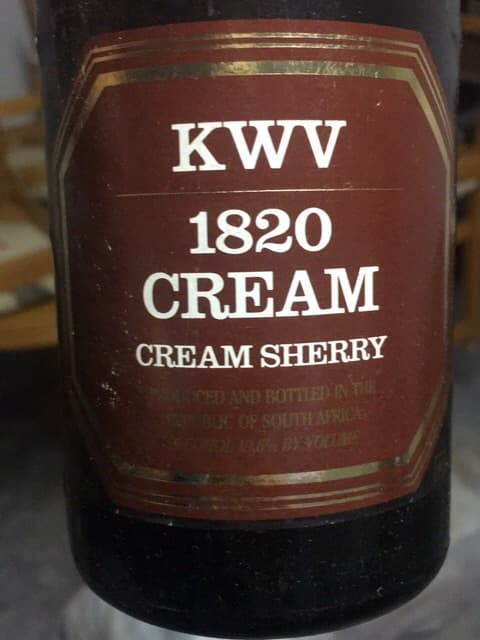 1820 Cream Sherry