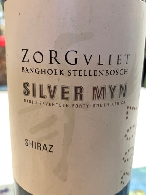 Silver Myn Shiraz