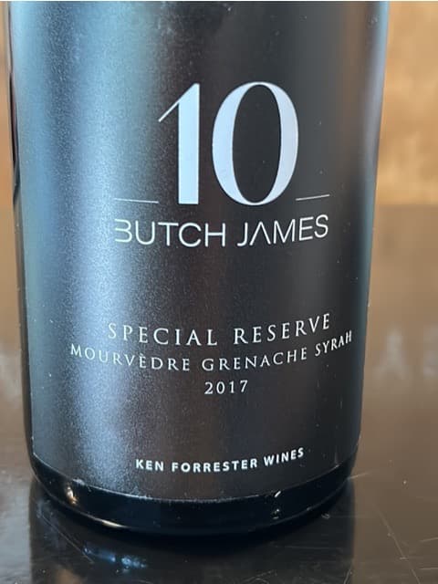 10 Butch James Special Reserve GSM