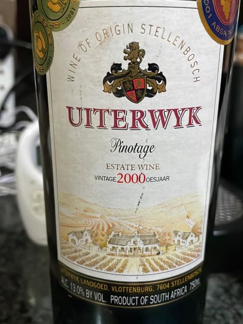 Uiterwyk Pinotage