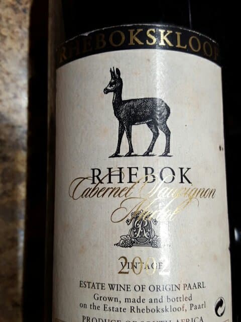 Rhebok Cabernet Sauvignon - Merlot