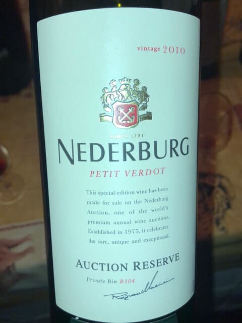 Auction Reserve Petit Verdot