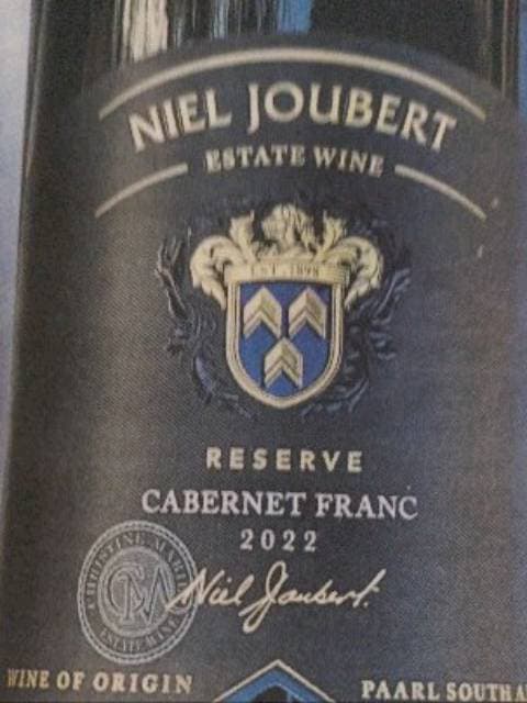 Reserve Cabernet Franc