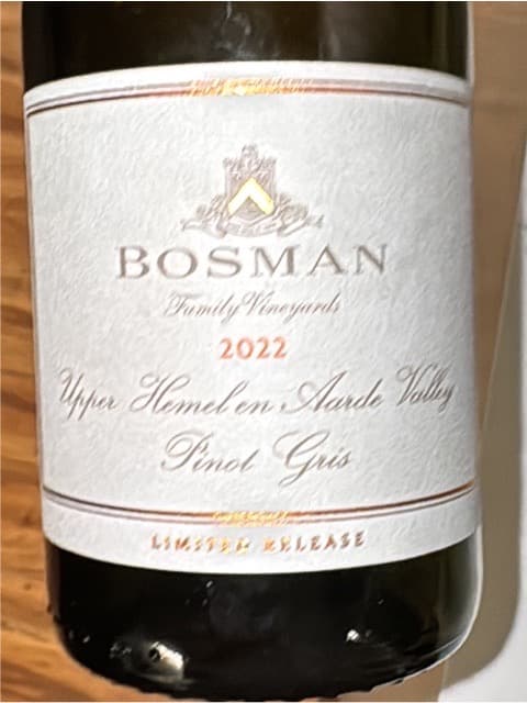 Limited Release Pinot Gris