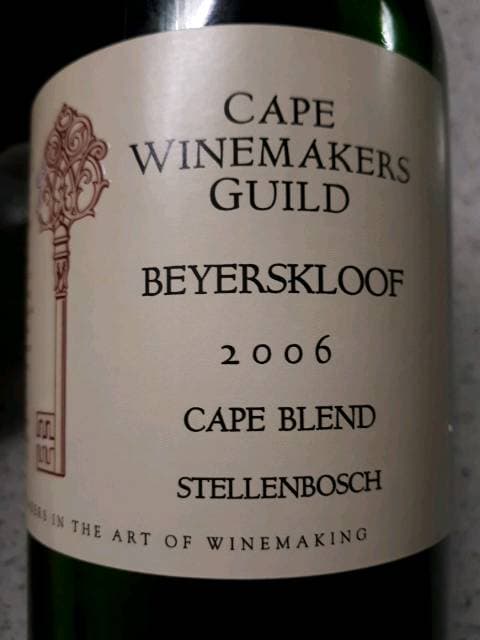 Cape Winemakers Guild Cape Blend